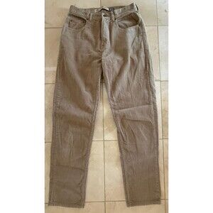 GAP Corduroy Pants 5-Pocket Tan Khaki size 8 VINTAGE 1990s Y2K